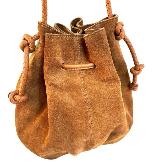 Zara Suede Bucket Bag - Picture 4 of 9